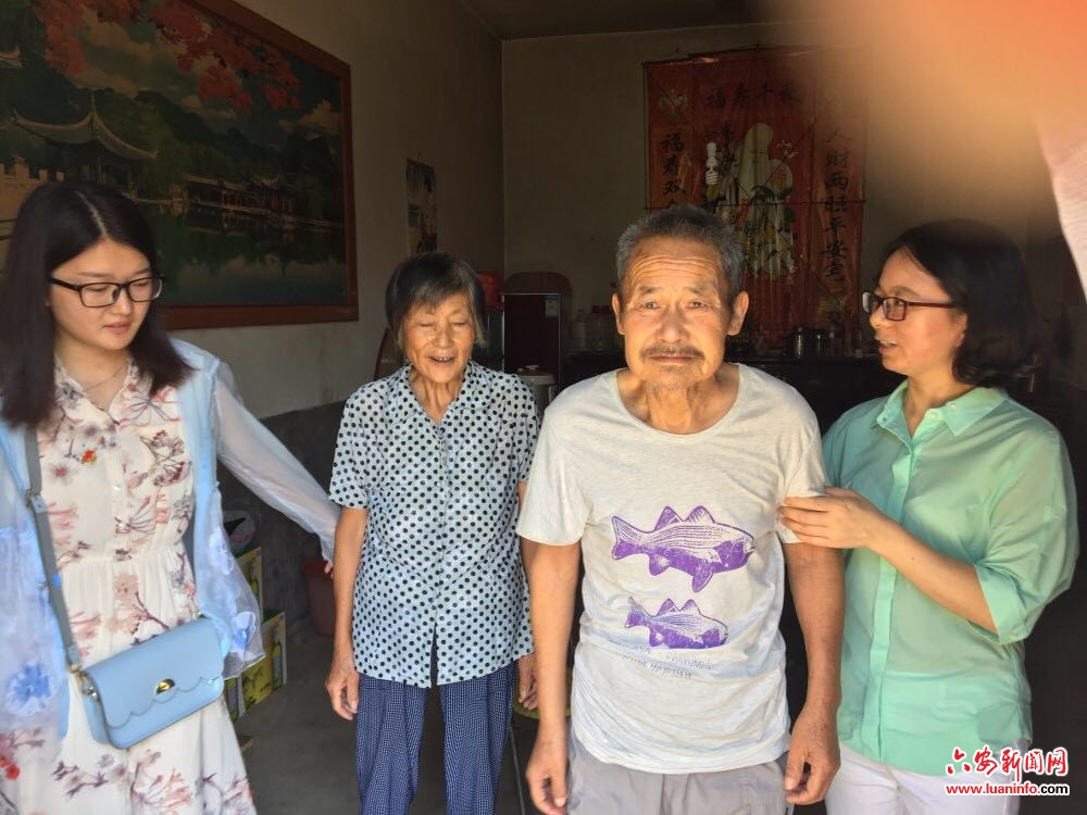 六安市毛坦厂中学开展党员活动日扶贫大走访