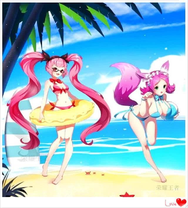 王者荣耀:女英雄们的泳装大盘点,身材谁好?没