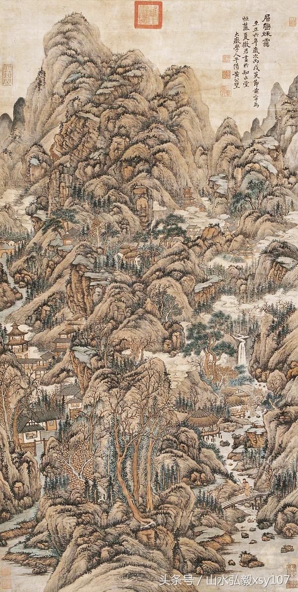 云田画论 艺林逸仙,超脱尘根黄公望山水画再认