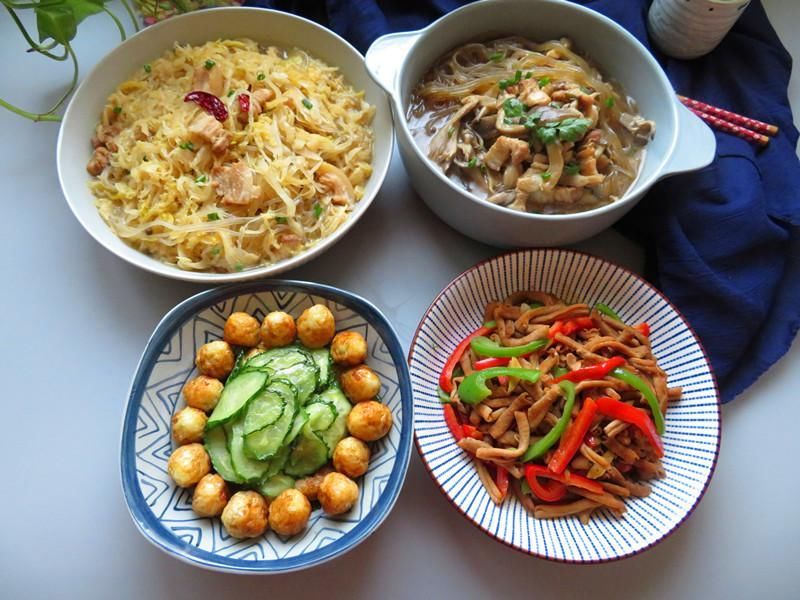 三十多元做四道家常菜,荤素搭配有营养,既是下