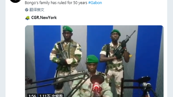 政变？卡塔尔半岛电视台：加蓬军方控制国家电台