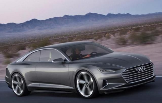 奥迪最顶级座驾a9来袭,激光大灯比rs7还凶悍,奔驰要紧张了