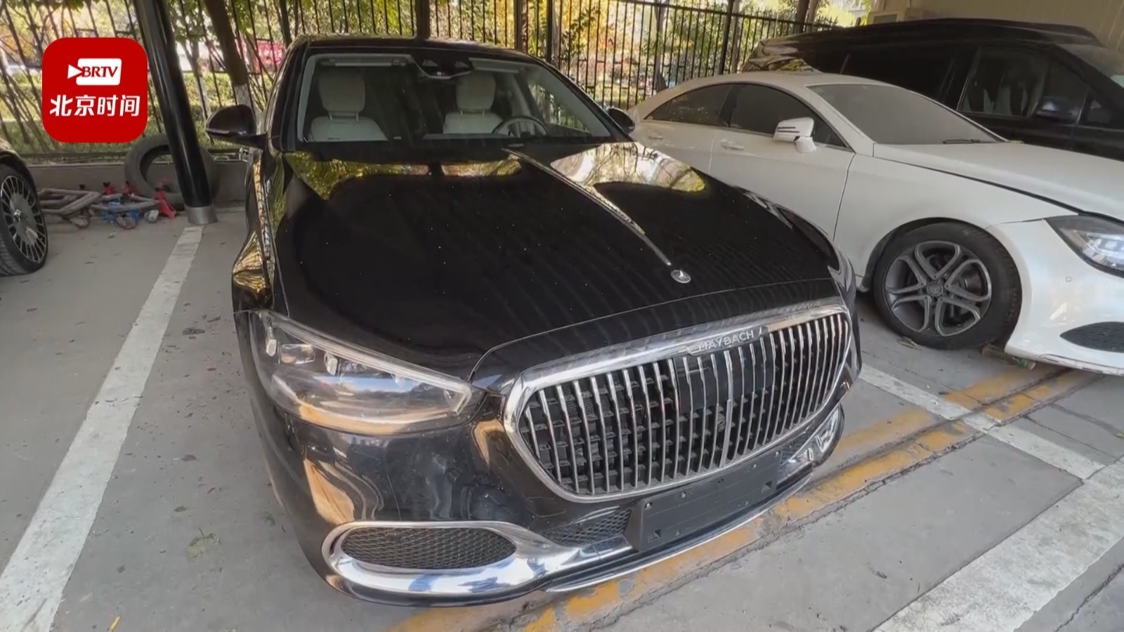 百万元豪车“消失”找到后已变样