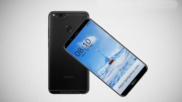 无边框全屏的华为荣耀x概念图:机身轻薄仅4毫米