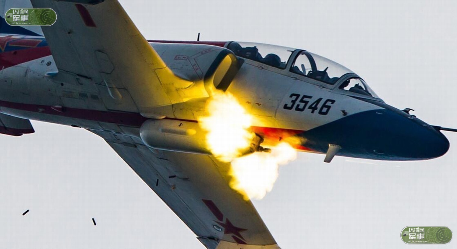 直击航空飞镖:中国战机猛烈开火