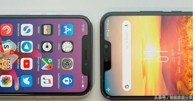 2018年智能手机屏幕将流行洞洞或刘海,iPhonX