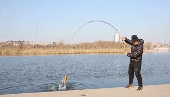 渔夫教你两个小窍门,偷偷用这鱼杆,让你天天