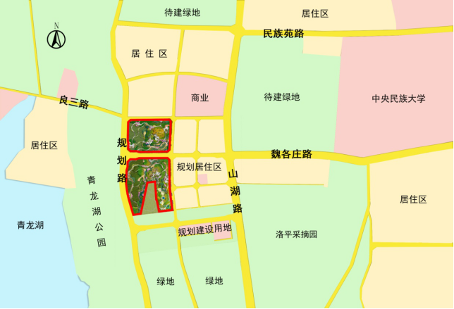 北京丰台公园平面图图片