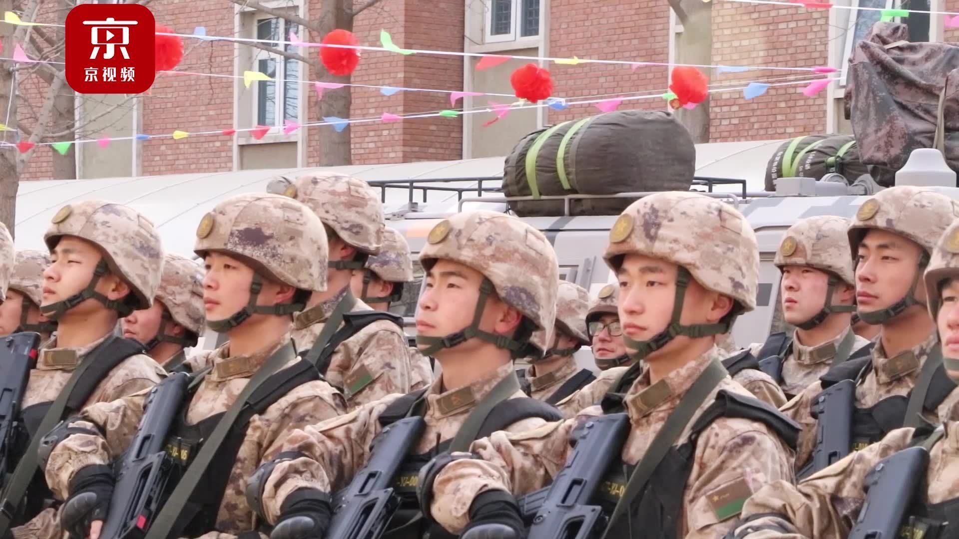 枕戈待旦!北京卫戍区某部组织节前战备拉动 枕戈待旦!北京卫戍区某部组织节前战备拉动