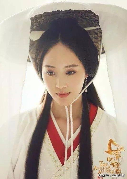 景甜赵丽颖杨颖杨幂戴斗笠的古装女明星,你心