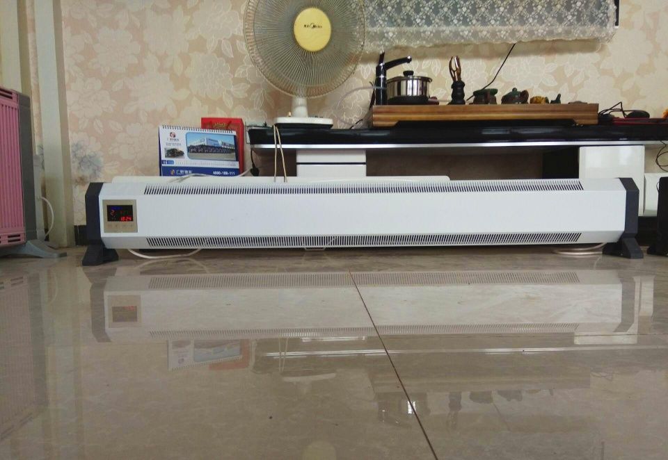 匹空调一天下来100多度电,这踢脚线取暖器开一