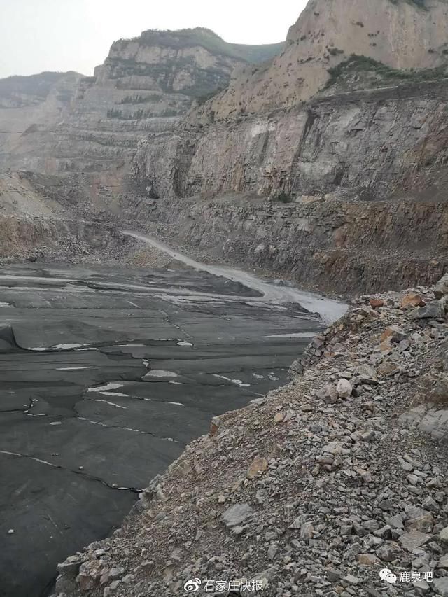 鹿泉的这家企业非法越界开采谁来管?