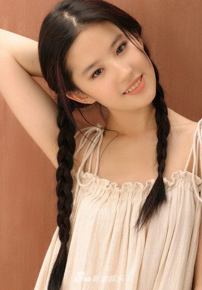 刘亦菲早期 少女图片