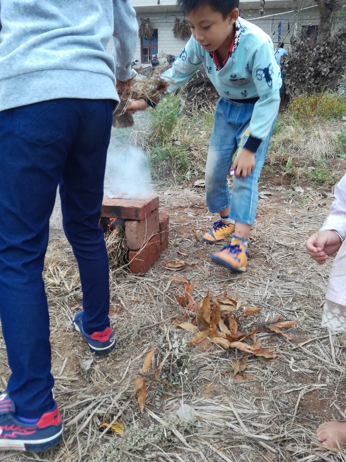 彭铮要亲自体验烤红薯