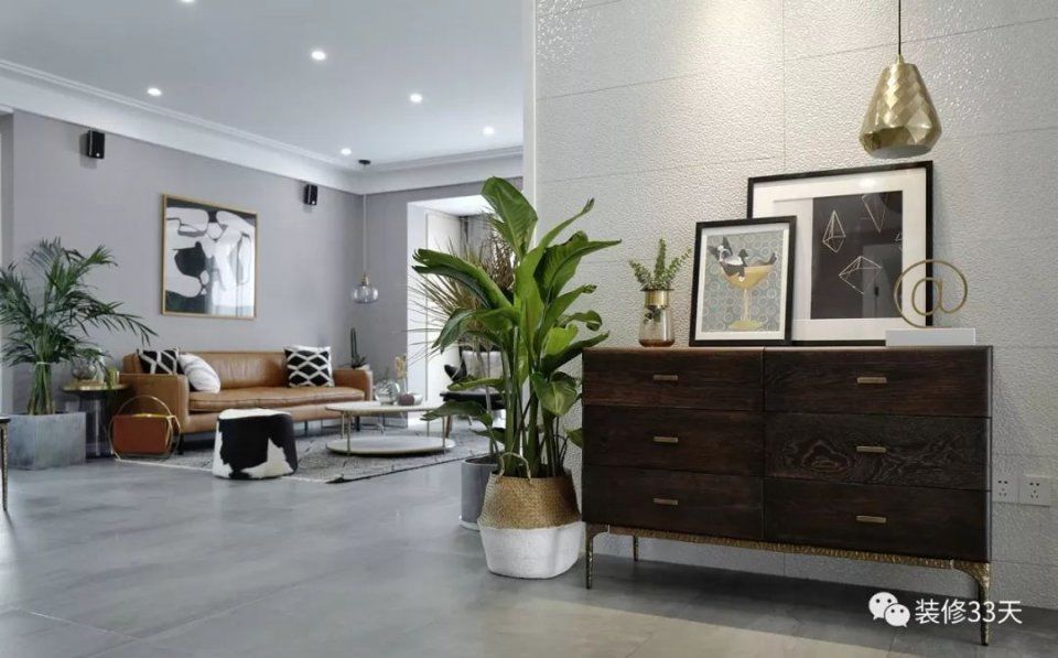 简约北欧高级混搭 砸掉4堵墙做2个卧室