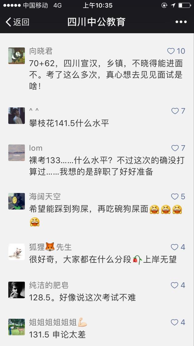 2018四川省考:考140、150分的大神多,感觉好