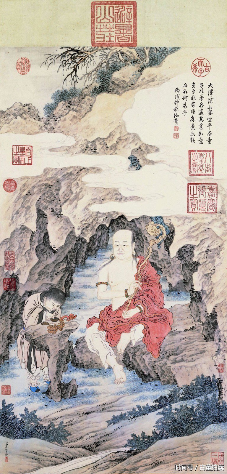 清代十大宫廷画家之一金廷标作品大全 清代十大宫廷画家之一金廷标作品大全