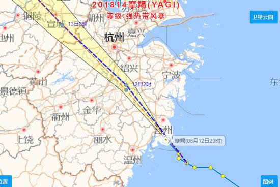 台风摩羯登陆 杭州萧山机场多个航班停飞