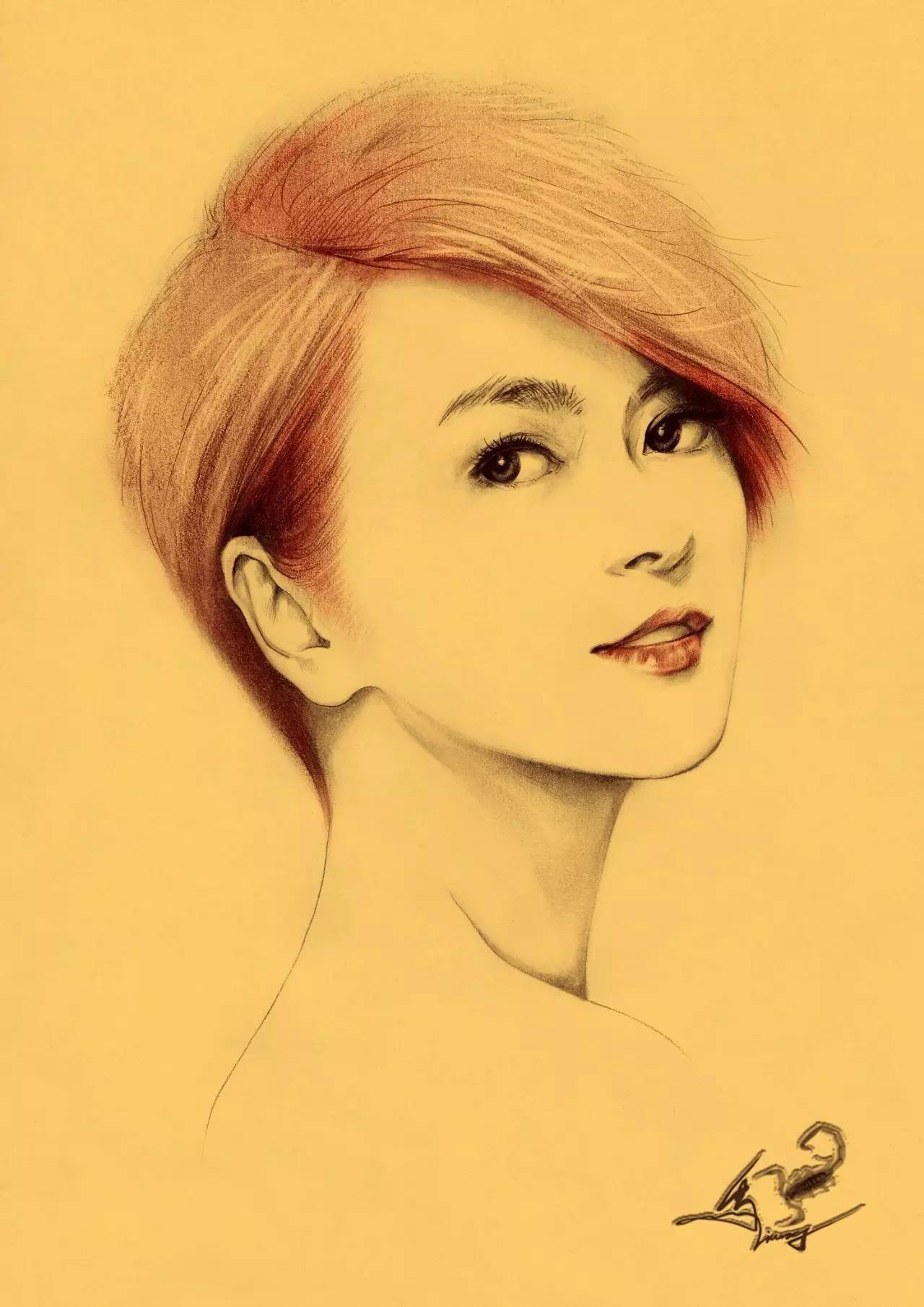 轻快地线条勾勒最美的瞬间