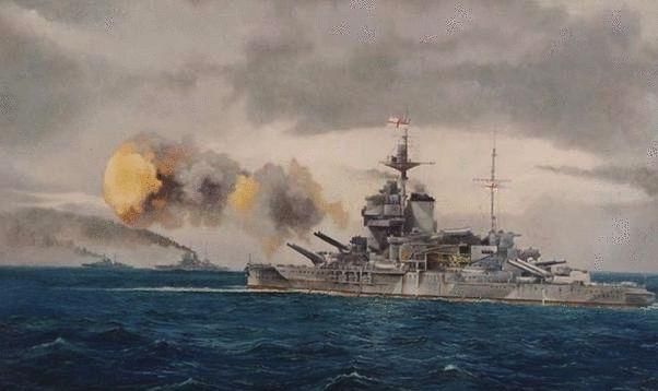 二战英国海军主力老兵伊丽莎白女王级战列舰