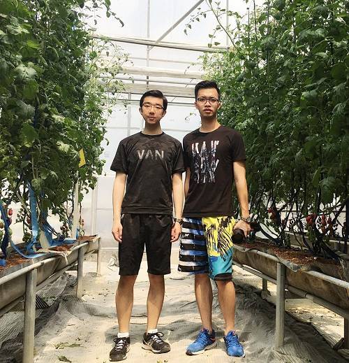 "禾祥西"创始人徐飞(左),方照(右)