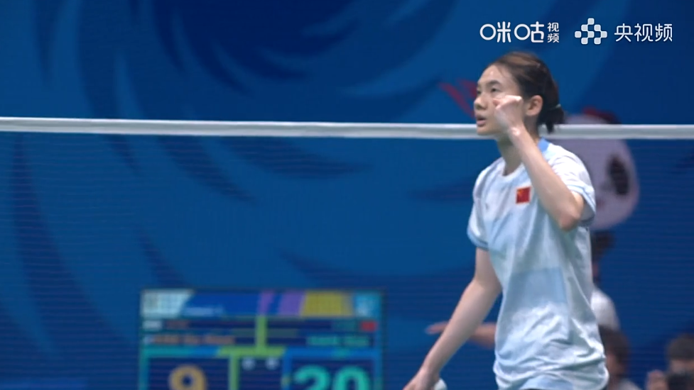 轻取对手 韩悦加冕大运会羽毛球女单冠军 轻取对手 韩悦加冕大运会羽毛球女单冠军