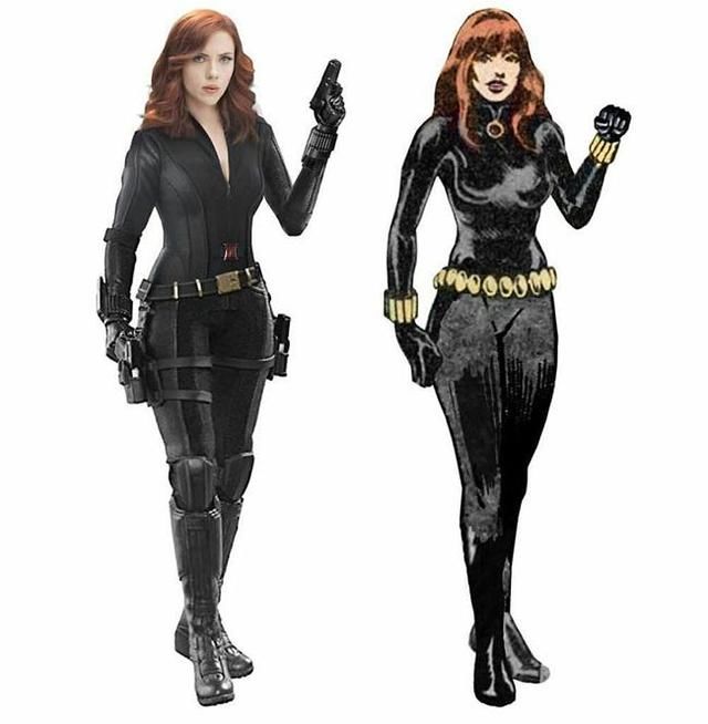 《复仇者联盟》电影人物与漫画原型大对比,你