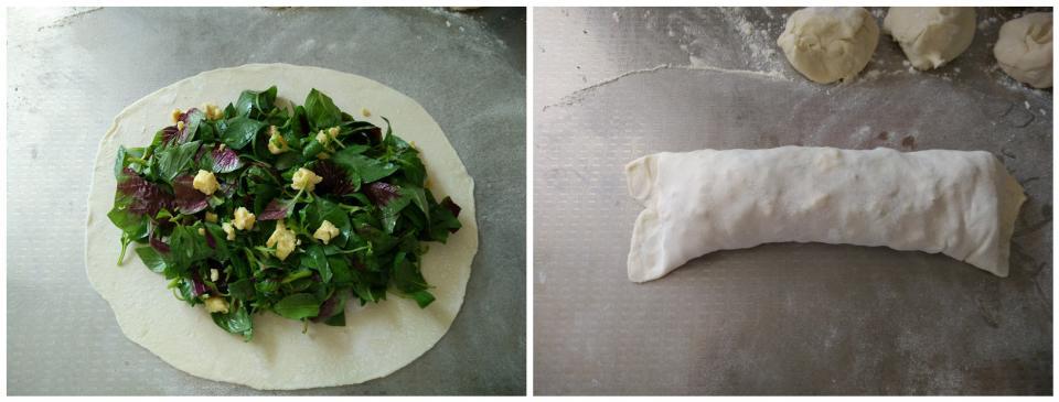 乡里人叫它狗腿馍,皮薄如纸味道鲜,一锅根本不够吃!