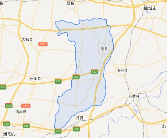 冠县地理位置图片