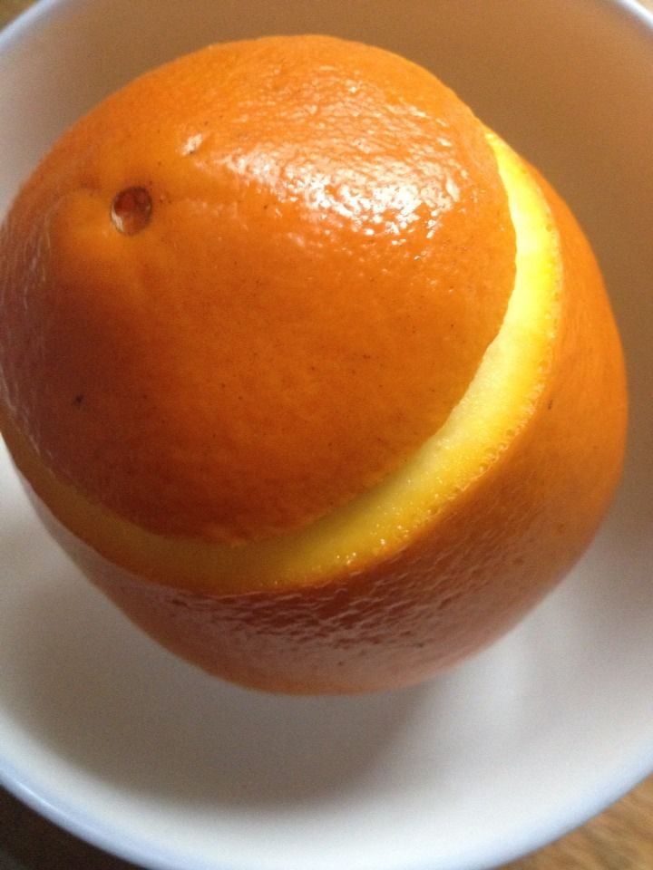 橙子蒸蛋效果如此棒!感冒、咳嗽、没胃口吃饭