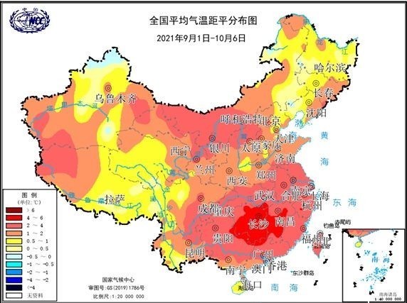 最新全国秋冬进程图请查收,你家现在是入秋?还是高温?