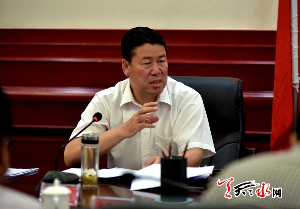 天水召开2017年节会筹备进展情况汇报会