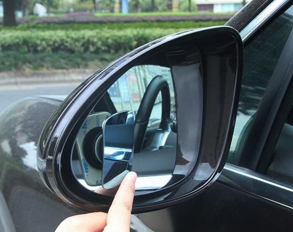 汽车高清无边小圆镜 可调节倒车镜专为解决倒车难题而设计的小圆镜,装