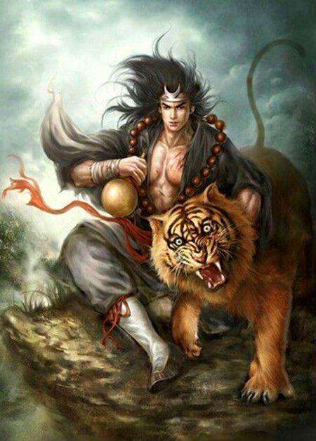 他是岳飞师傅,教武松武功,武松下山时,他吩咐武松有2人不要惹