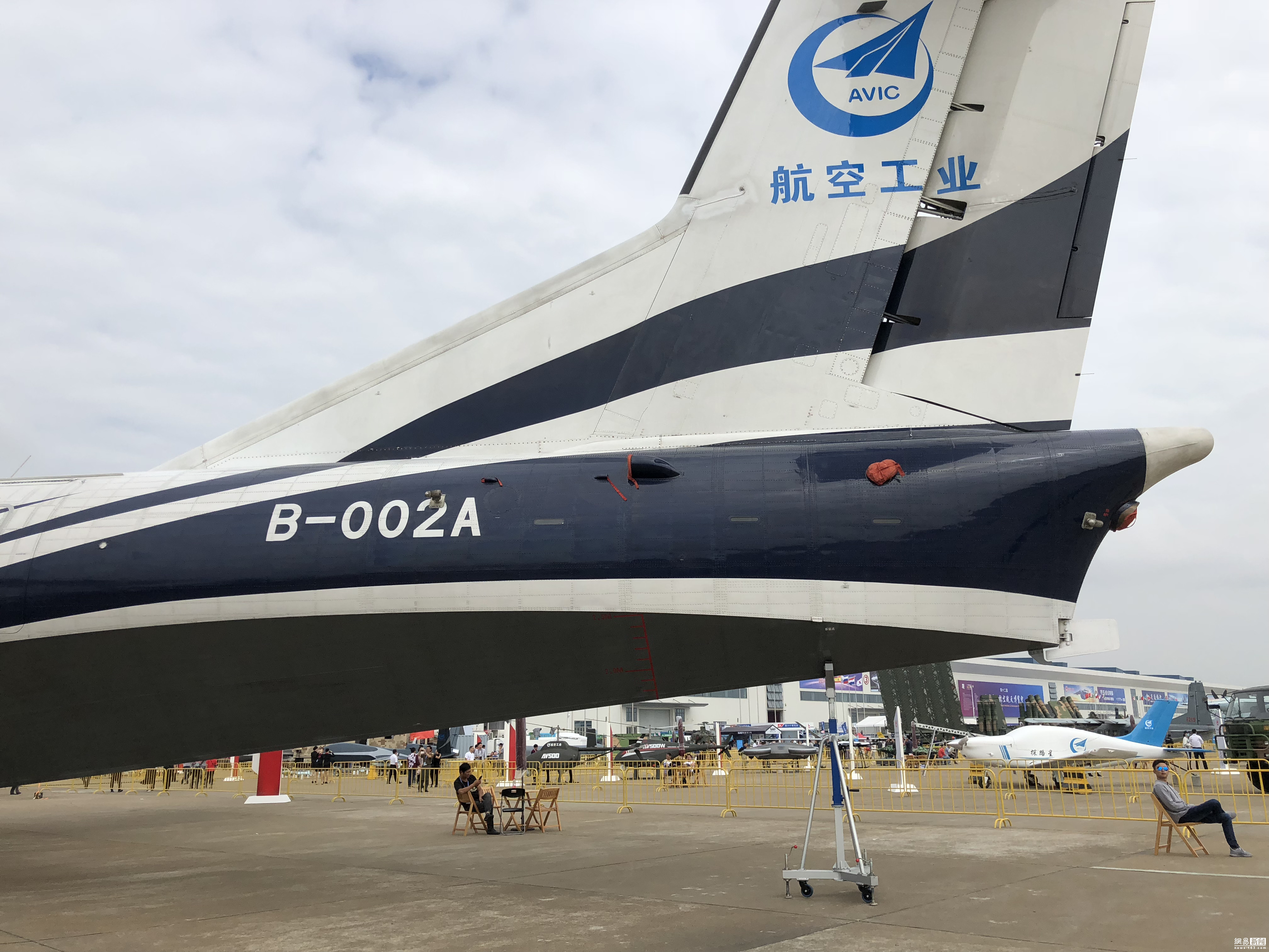 水上首飞成功后AG600抵达珠展 具备多重用途 水上首飞成功后AG600抵达珠展 具备多重用途