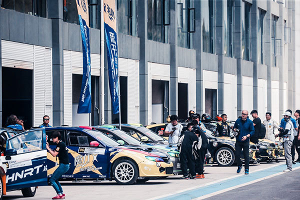 中国汽车场地拉力锦标赛贵阳站 排位赛战火熊燃