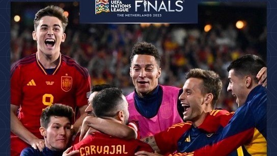 西班牙点球大战击败克罗地亚，队史首夺欧国联冠军