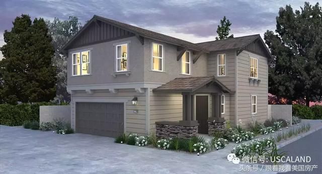 洛杉矶东谷市Eastvale全新别墅Sonoma开盘,紧