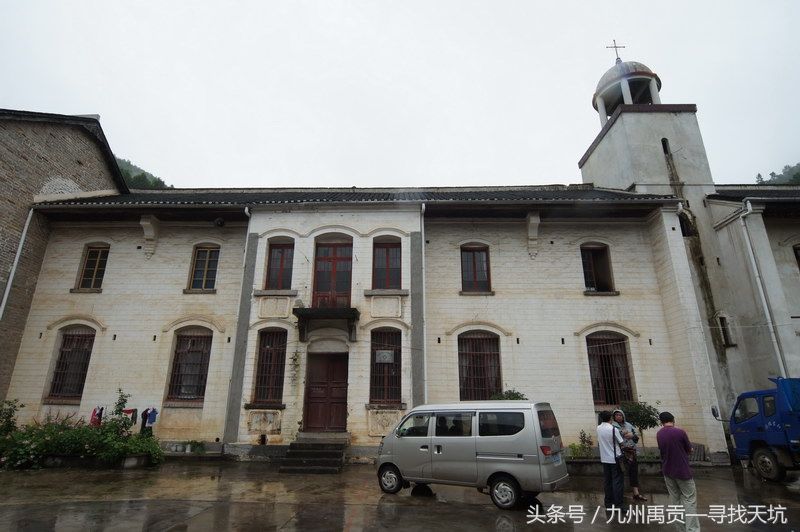 清代古教堂,湖北宜昌长阳县大堰乡石磙淌村天