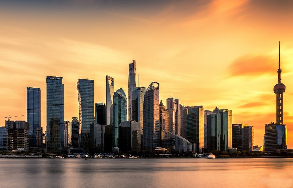 世界级大城市天际线高清美图,第一张中国上海