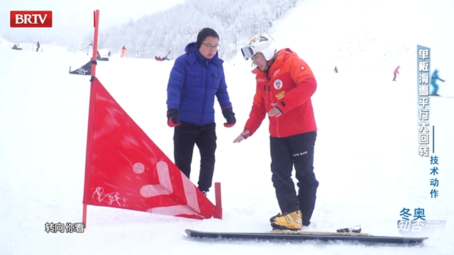 《冬奥知否》单板滑雪平行大回转——技术动作 《冬奥知否》单板滑雪平行大回转——技术动作