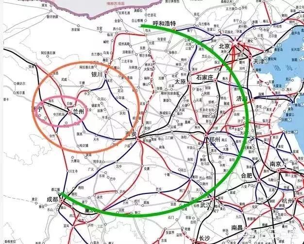 甘肃高铁火车为什么不经过庆阳、平凉?