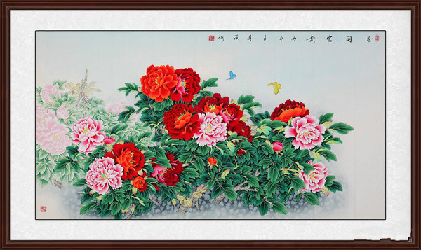 卧室装饰画 红色 象征着喜庆,幸福 红色,象征着喜庆,真诚,新人结婚
