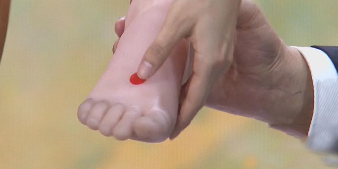 科普高血压！按揉冲阳下穴可起到降血压作用