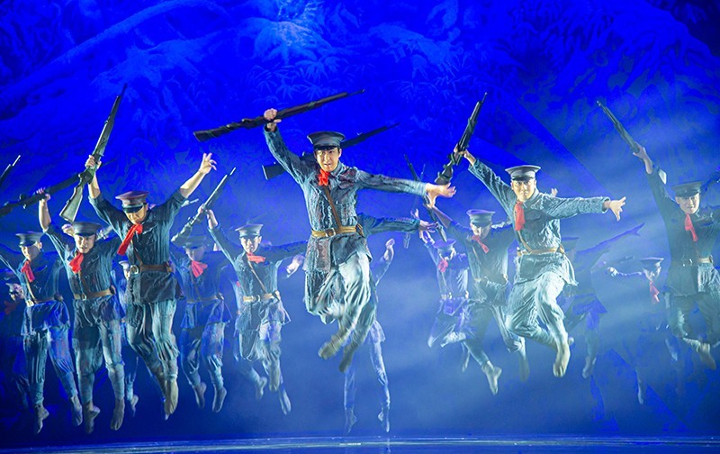 诗乐舞《咱们的总司令》在四川南充首演