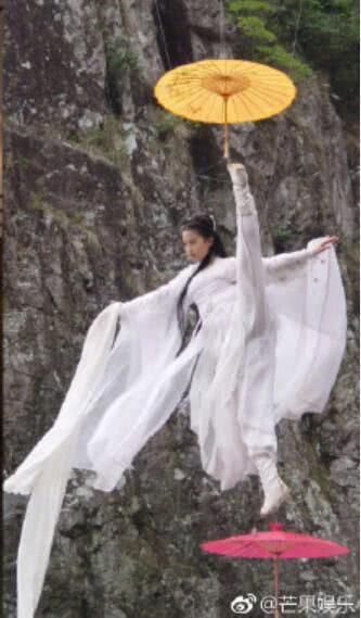 刘亦菲穿高跟鞋秀一字马,刘诗诗的太另类,网友