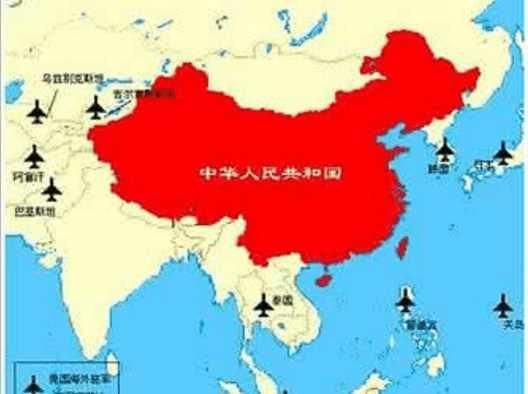 部署37万人,400个军事基地包围中国,最近仅700公里!