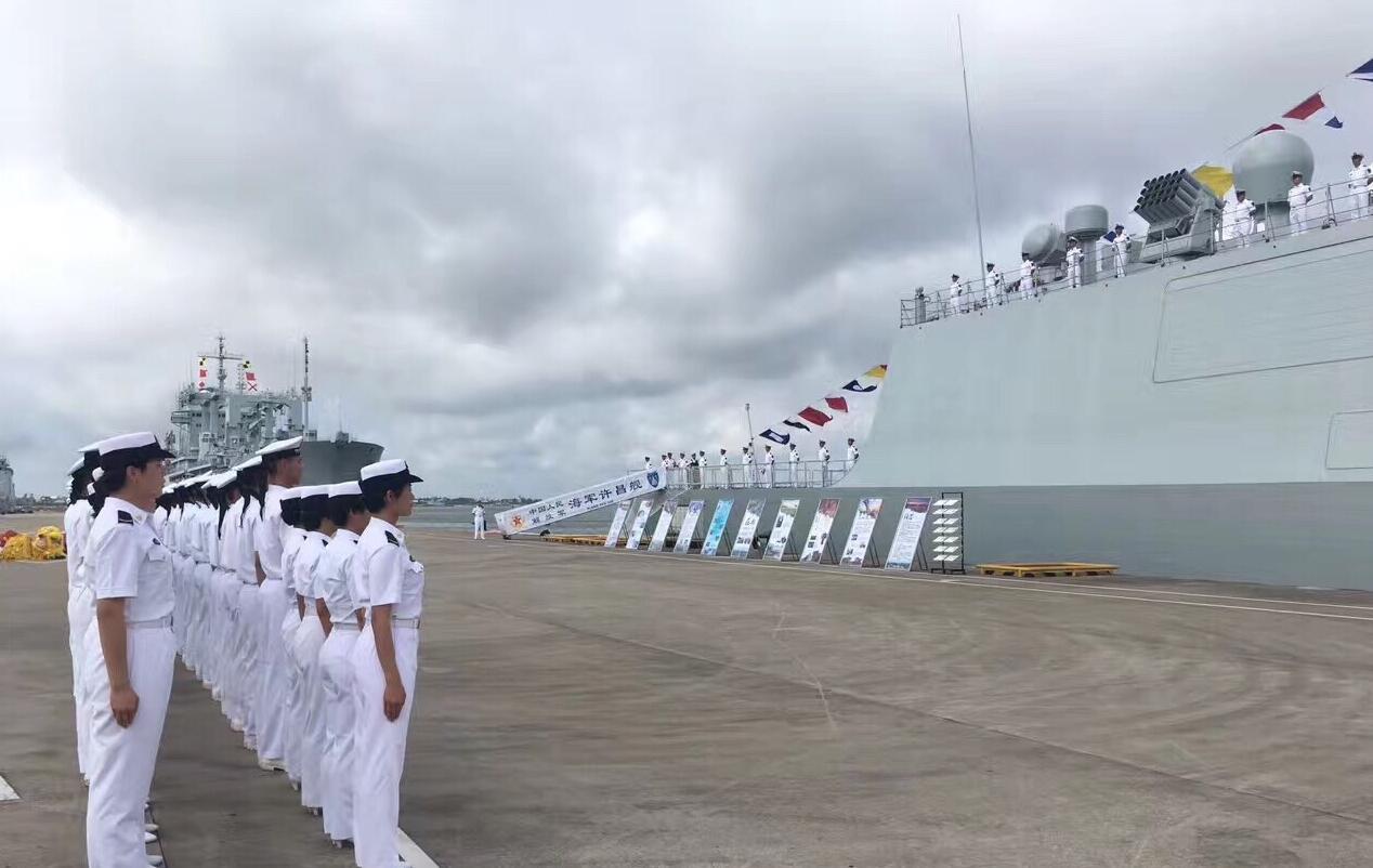 南海舰队许昌号护卫舰服役 为054系列第26艘