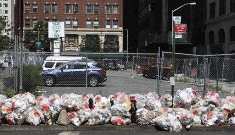 高大上背后是脏乱差,纽约成美国最垃圾城市,