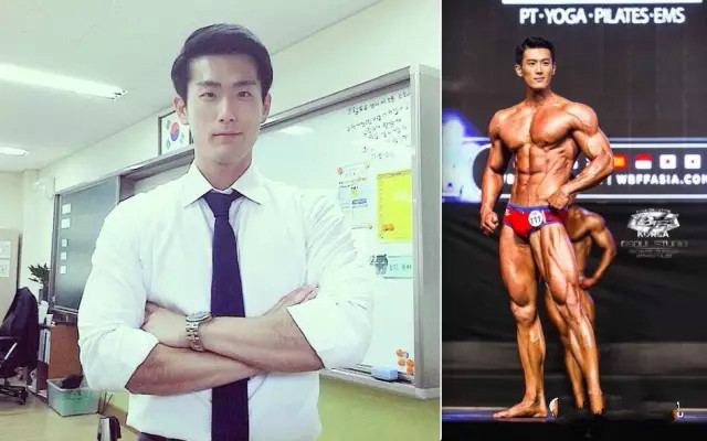 别人的老师!舔屏!据说他是韩国最性感的小学老师